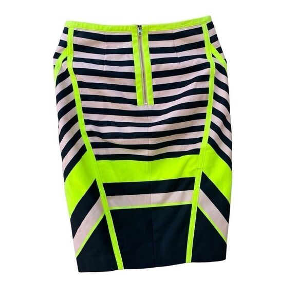 Ted Baker Candy Bar Striped Pencil Skirt Size 0 - Picture 4 of 14